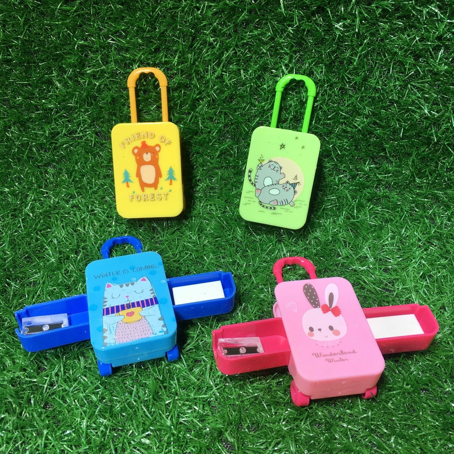 Creative Suitcase Shape Sharpener & Eraser