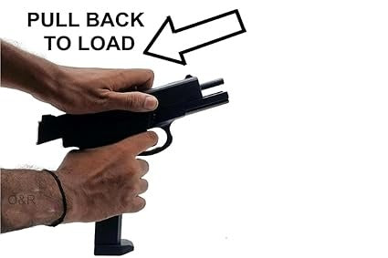 Mouser Pistol Kids Shooting Gun Toy