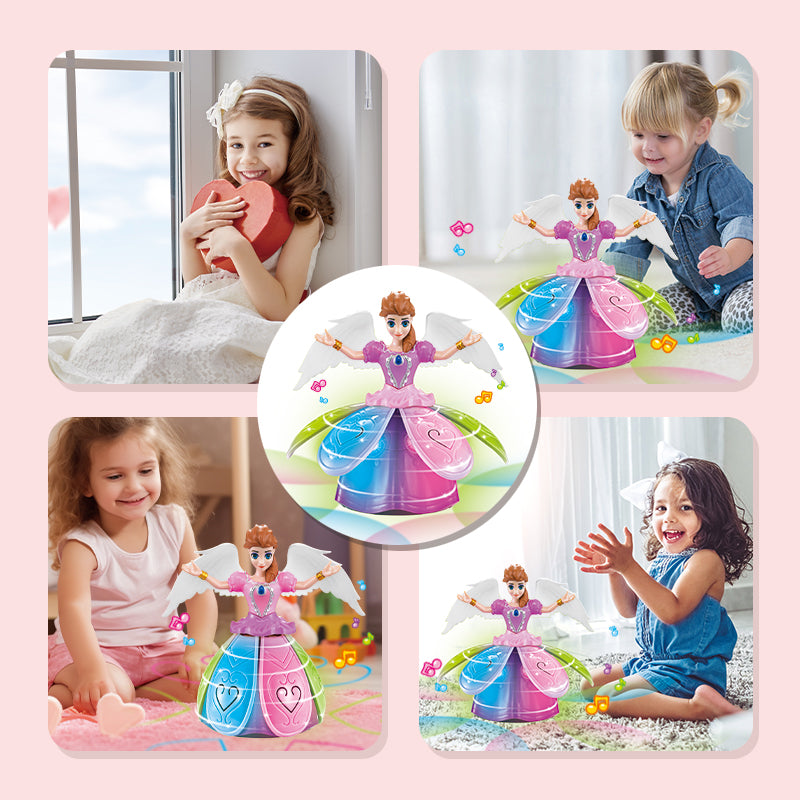 Musical Lighting Cute Princess Dancing Doll