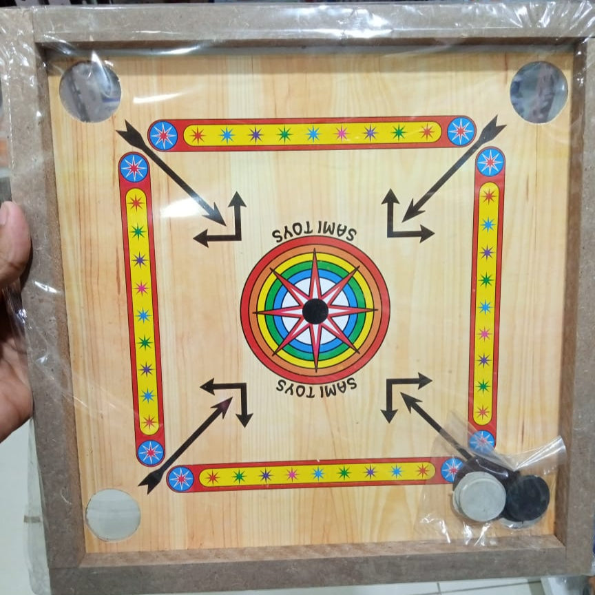 Wooden Carrom Board Game