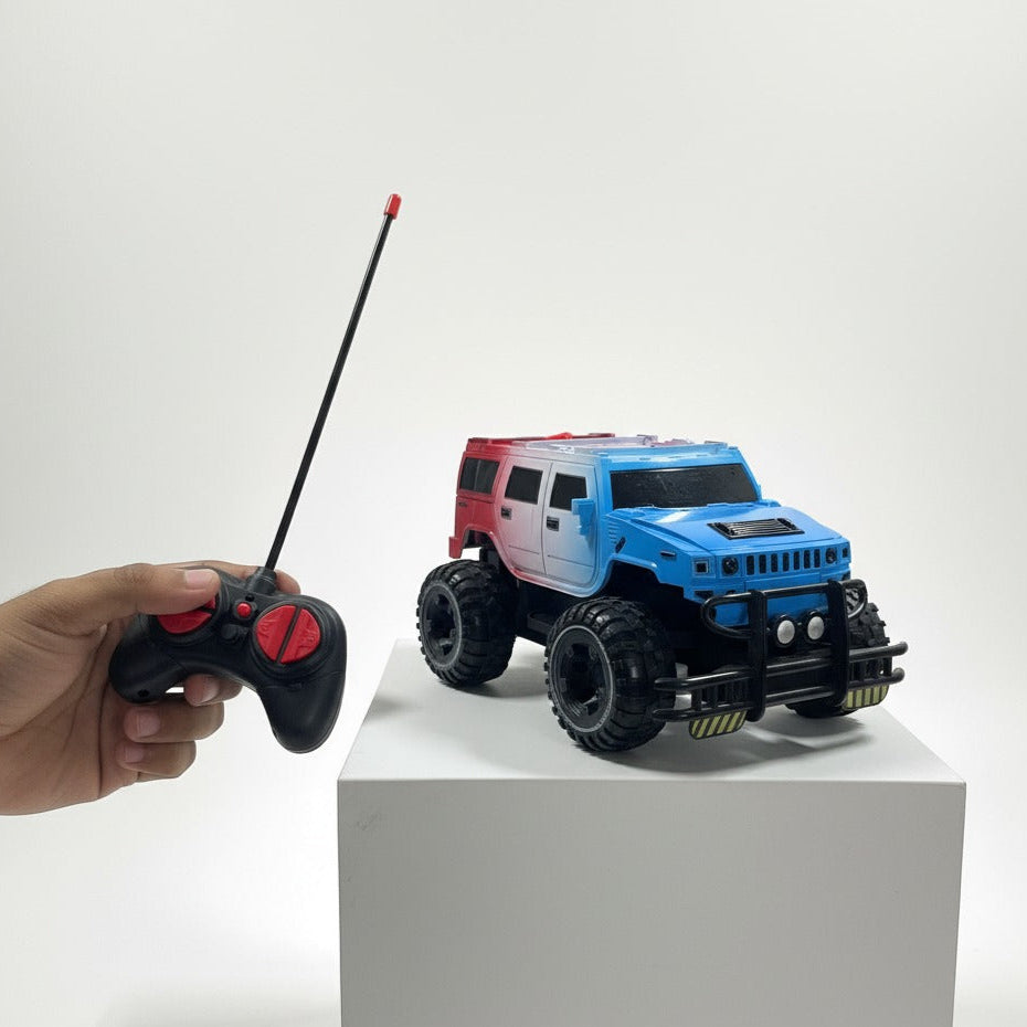 Rechargeable Remote Control Smoke Jeep