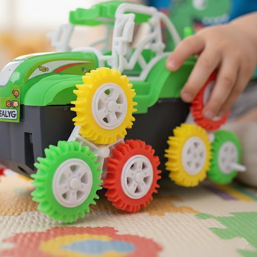 12-Wheel Battery-Operated Buggy Car