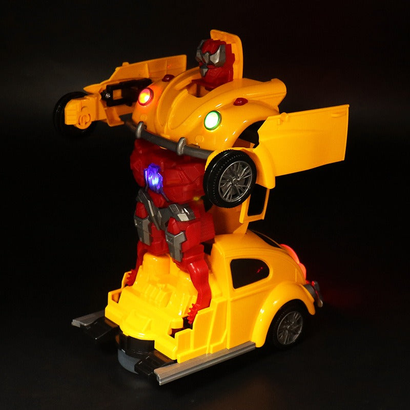 Musical Transforming Robot Car
