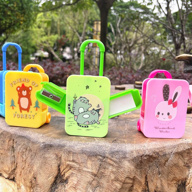 Creative Suitcase Shape Sharpener & Eraser