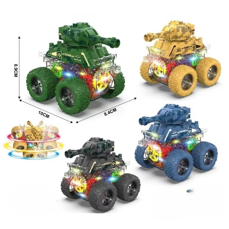 Light Transparent Gear Monster Tank