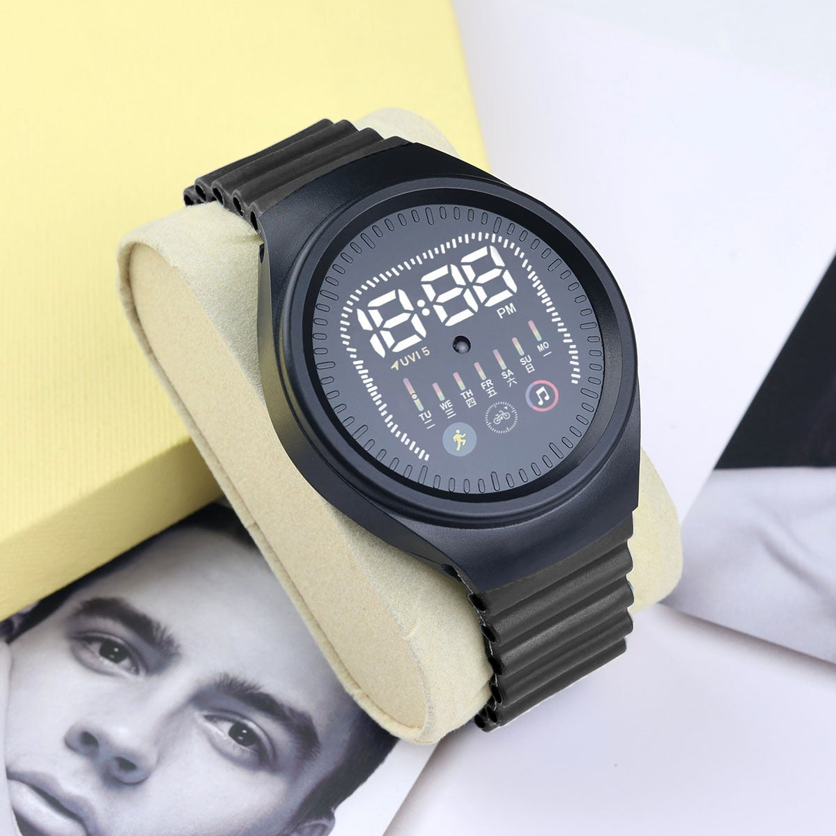 LED Touch Screen digital Watch