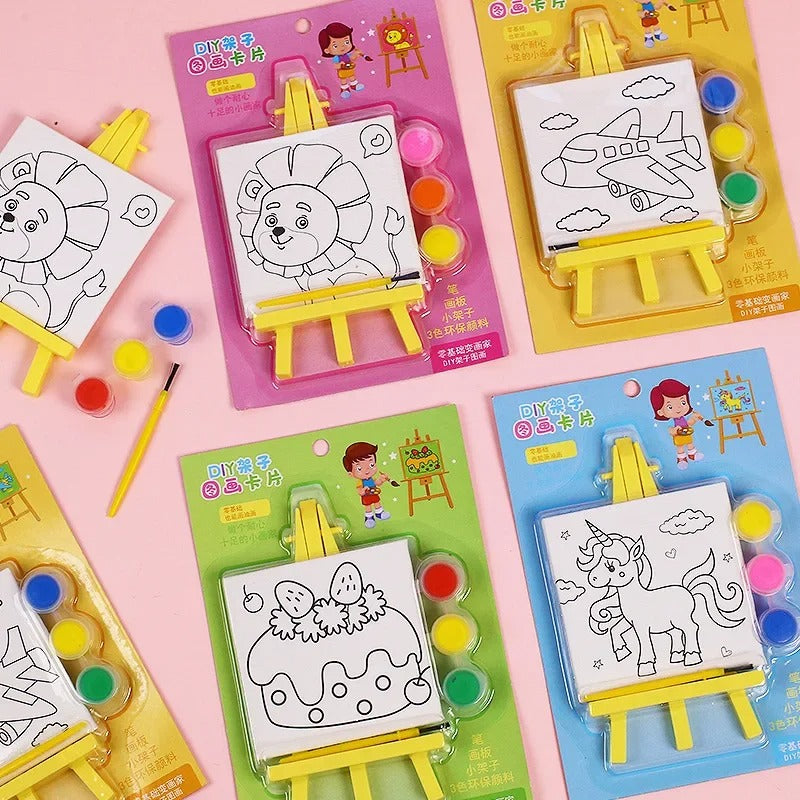10PCs Cartoon Mini Painting Frame