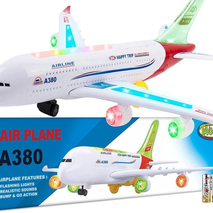 Musical Light Air Plane Toy (Big Size)