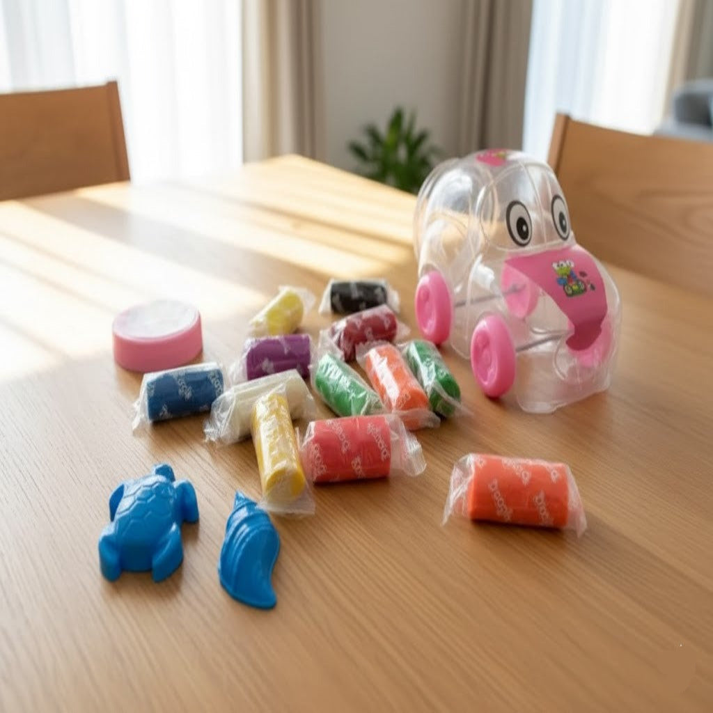 Car Clay Play Set For Kids