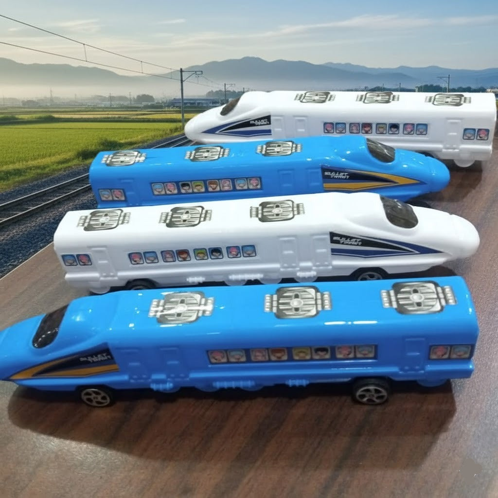 4Pc Plastic Bullet Fraction Train