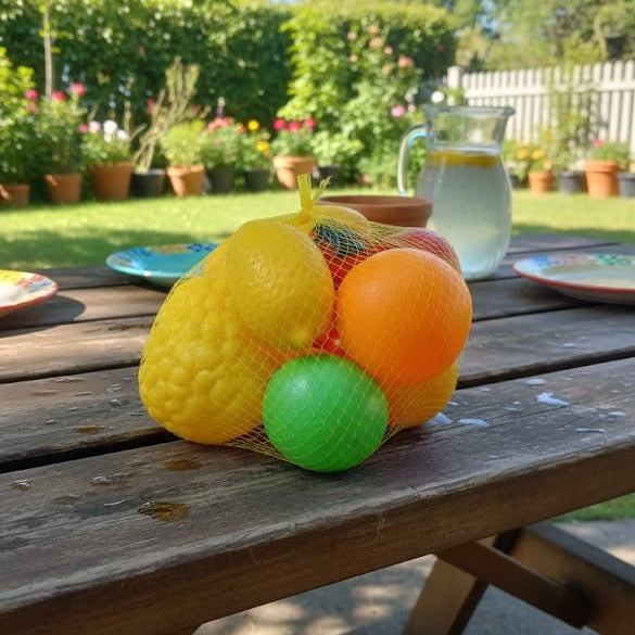 Kids Plastic Fruits Playing Set