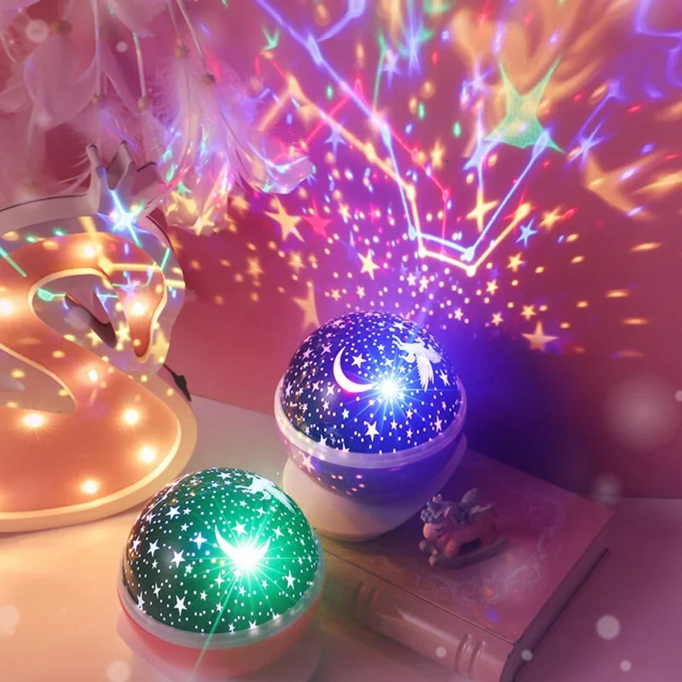 LED Rotating Sky Star Projector Light