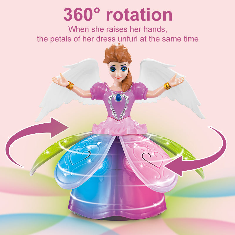Musical Lighting Cute Princess Dancing Doll