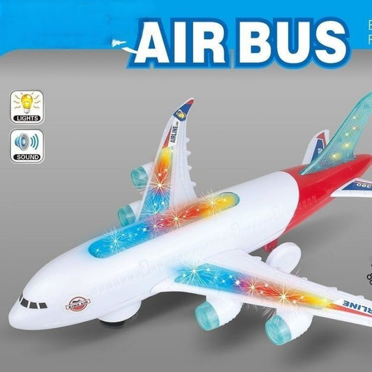 Musical Light Air Plane Toy (Big Size)