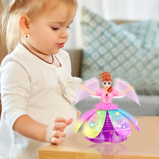Musical Lighting Cute Princess Dancing Doll