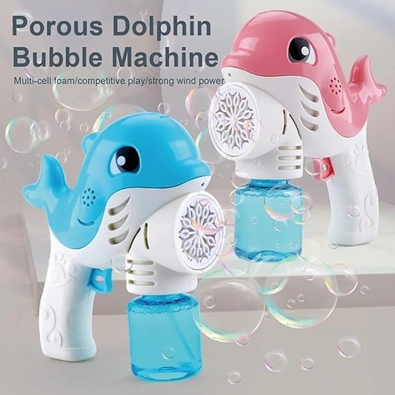 Dolphin Bubble Machine Gun