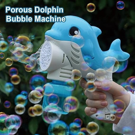 Dolphin Bubble Machine Gun