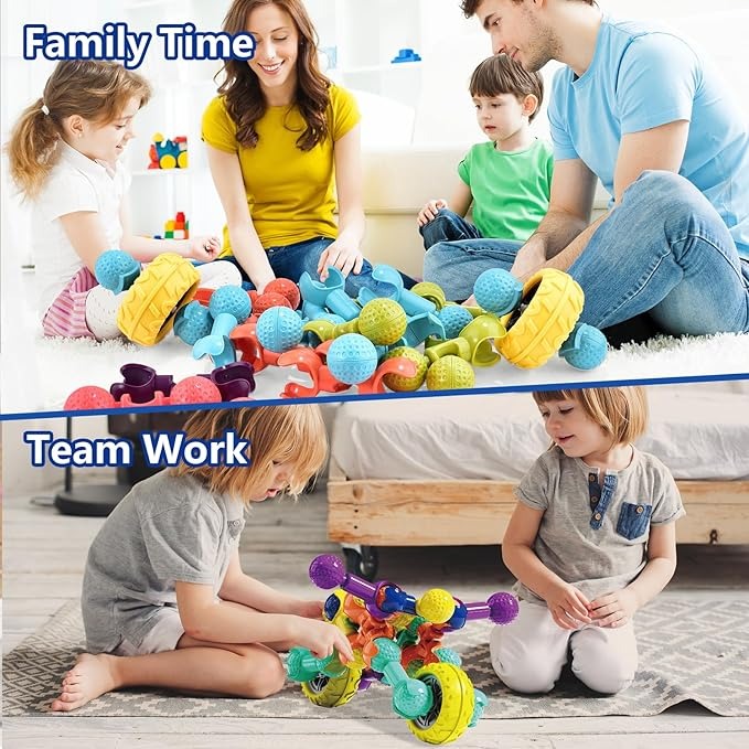 21 Pcs DIY Building Block Toy Set (Motorcycle)