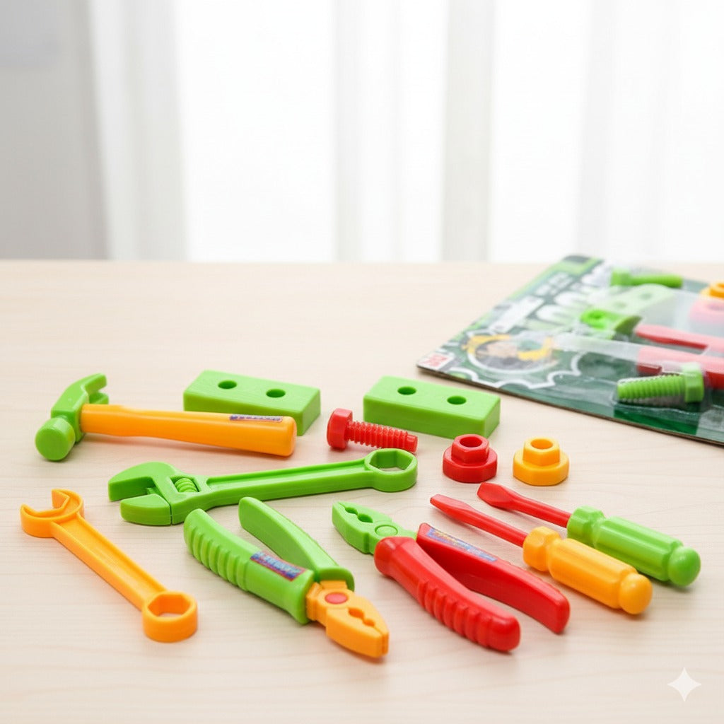 13Pc Kids Playing Hardware Tool Set