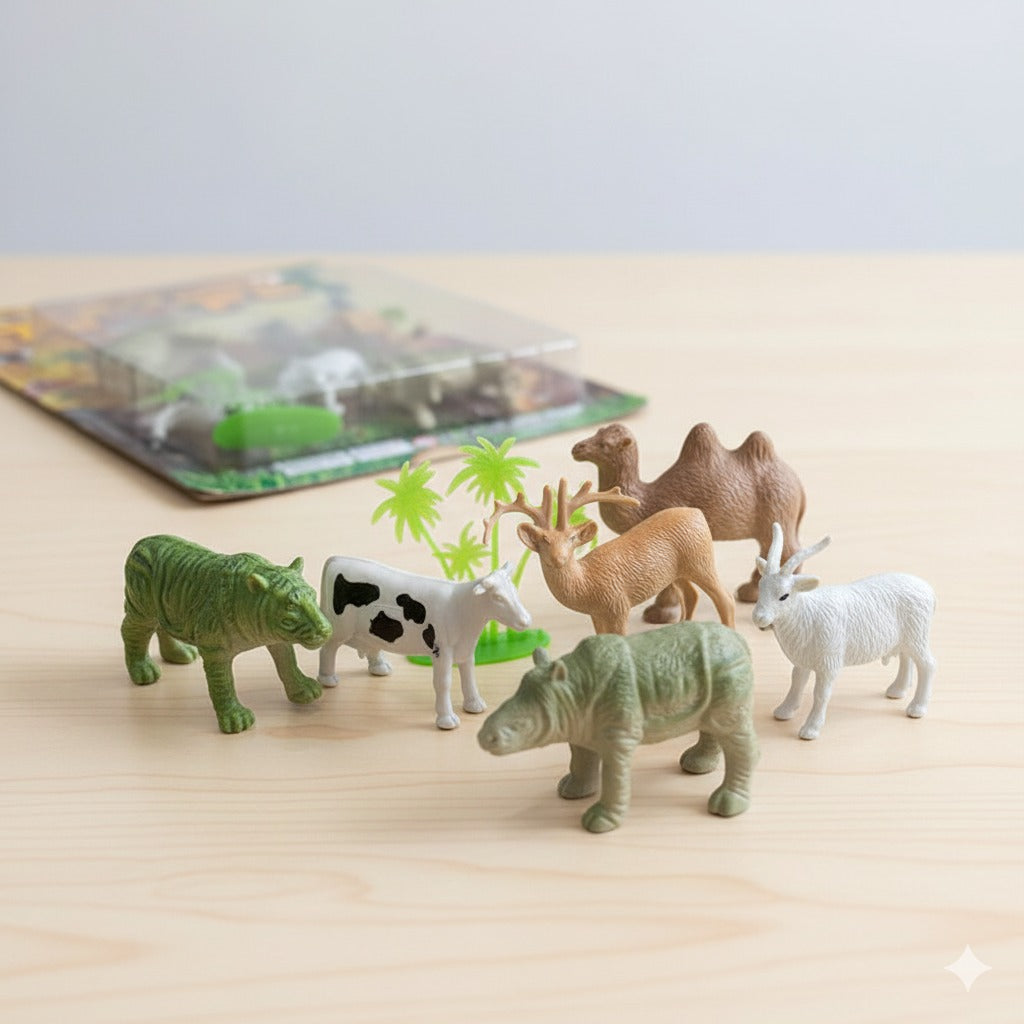 9PCs Animal Kingdom Set