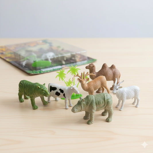 9PCs Animal Kingdom Set
