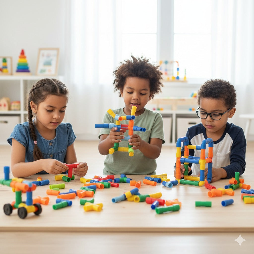 DIY Educational Pipe Building Block 42Pcs