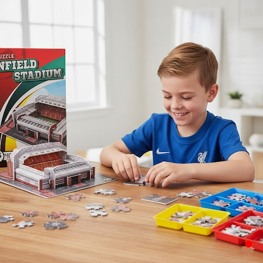 36PCs 3D Football Stadium Puzzle Game