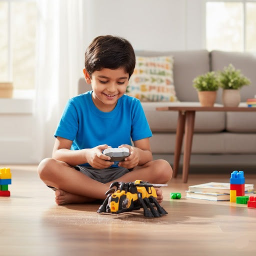 Remote Control Bee Toy With Light, Sound & Spray