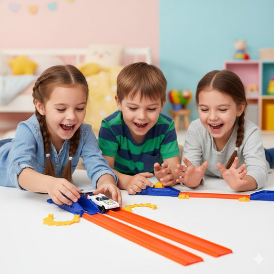 DIY Track Set with Car for Kids