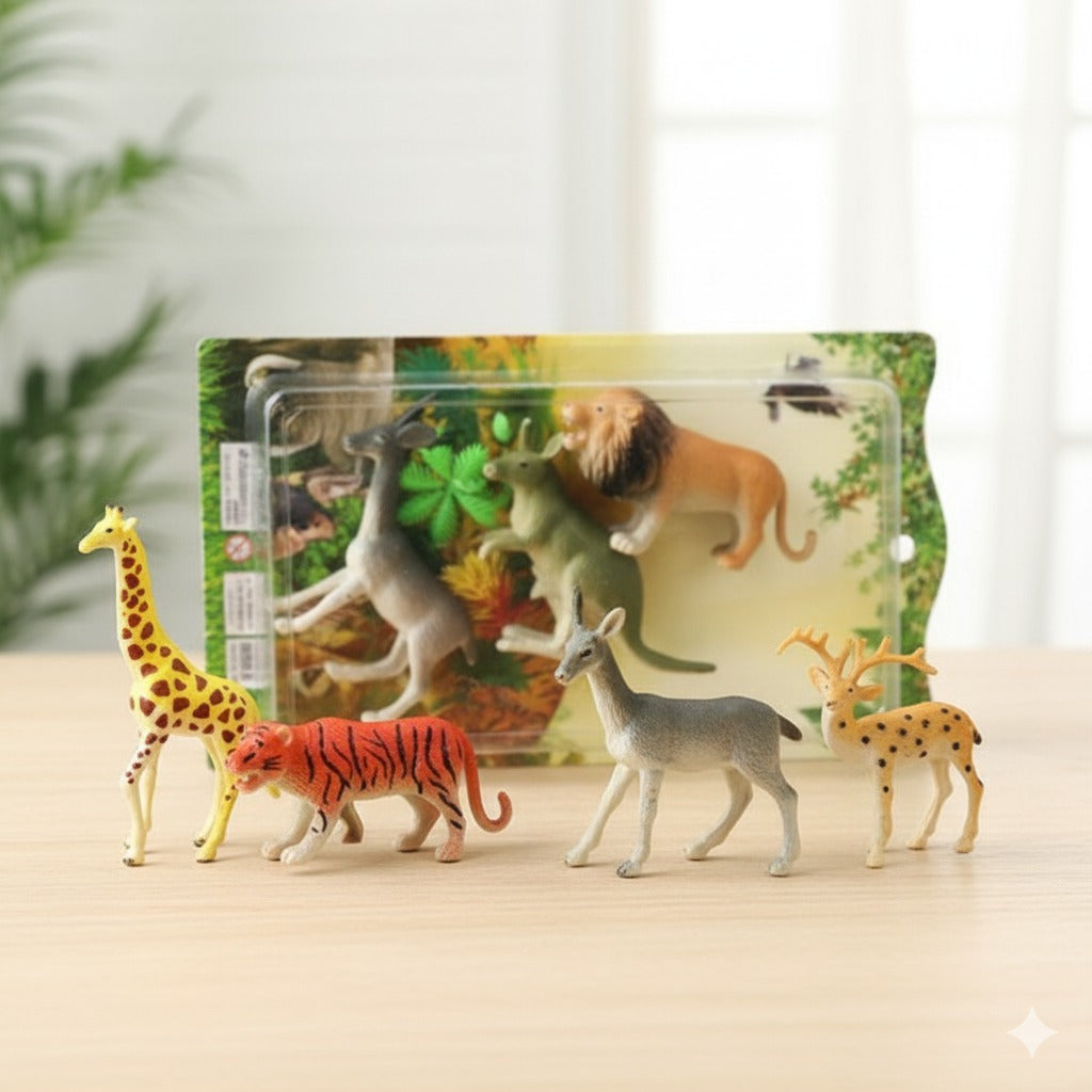 9Pcs Kids Playing Animal Set