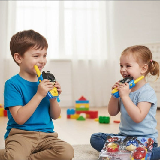 2PCs Cartoon Walkie Talkie