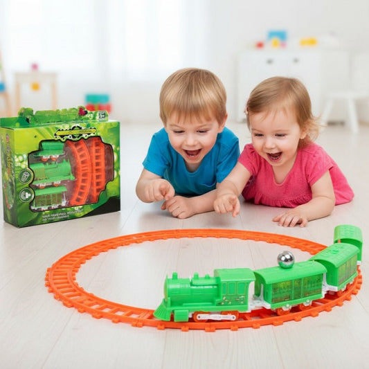 Cartoon Printed Rail Track Toy