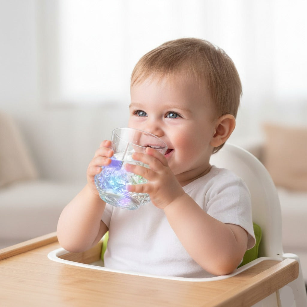 Crystal LED Light up Water Glass