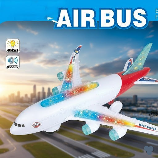 Musical Light Air Plane Toy (Big Size)