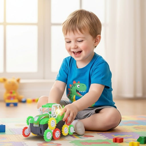 12-Wheel Battery-Operated Buggy Car