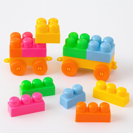 12Pcs Kids Creative Blocks Toy Set