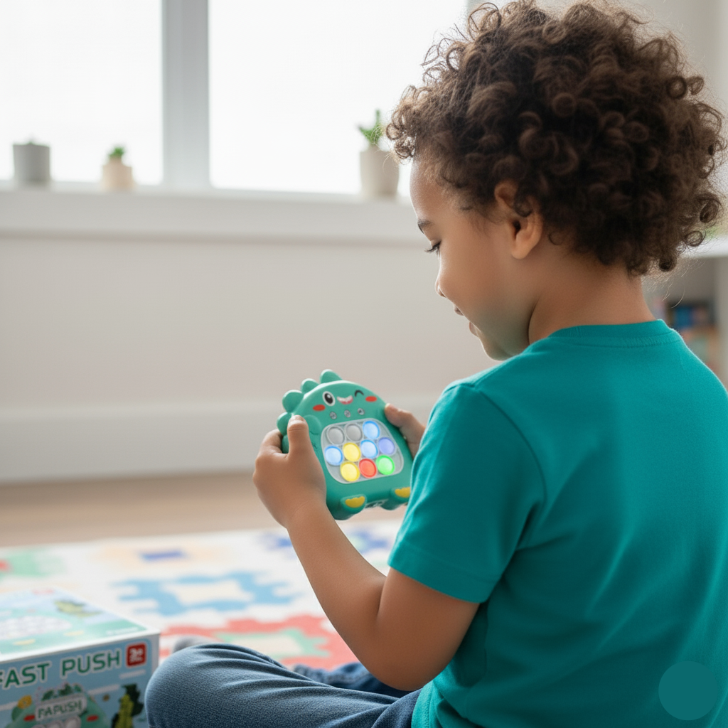 Push Button Musical Poppet Game