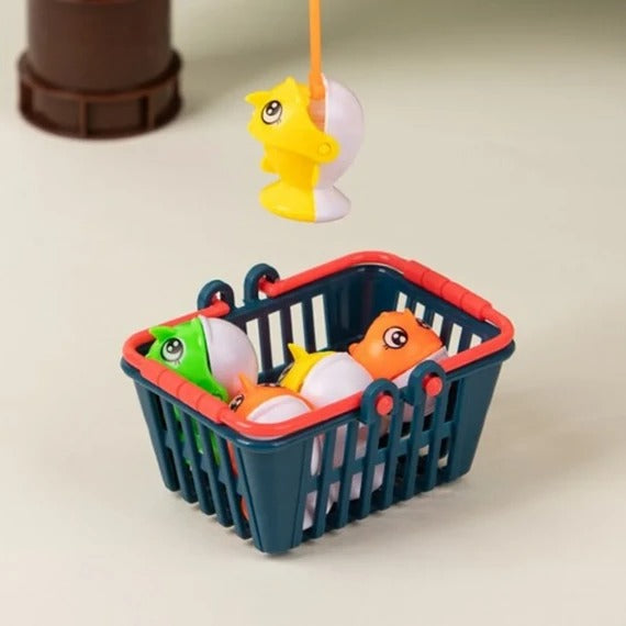 Kids Musical Zoo Fishing Game