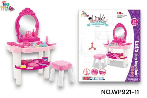 39Pcs Kids Dressing Table Set