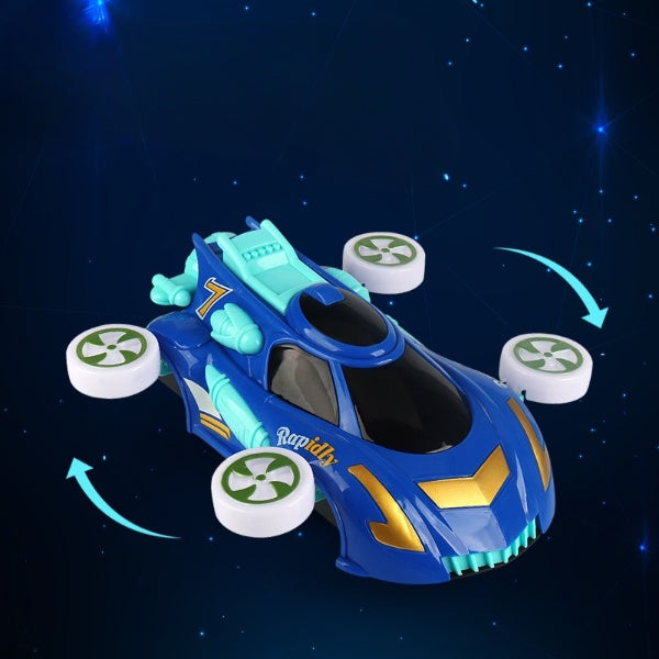 Musical Transformer Sci-Fi 360° Rotating Car