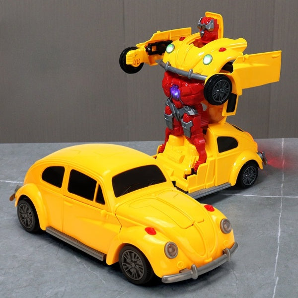Musical Transforming Robot Car