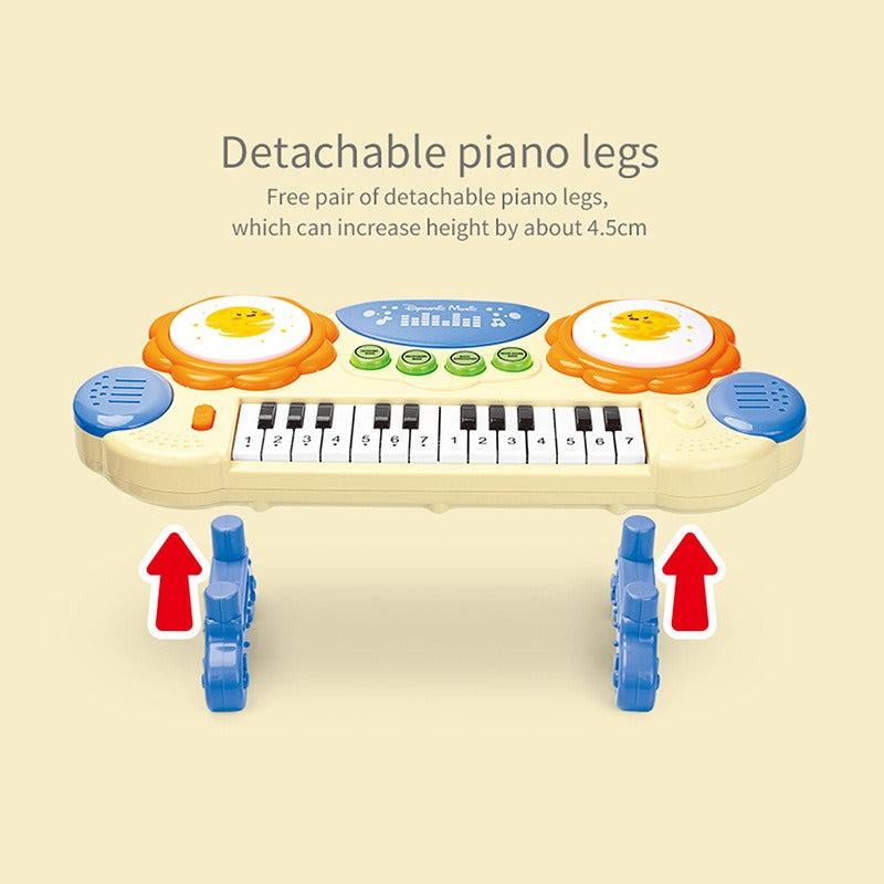 Multi-functional Kids Musical Piano with Light