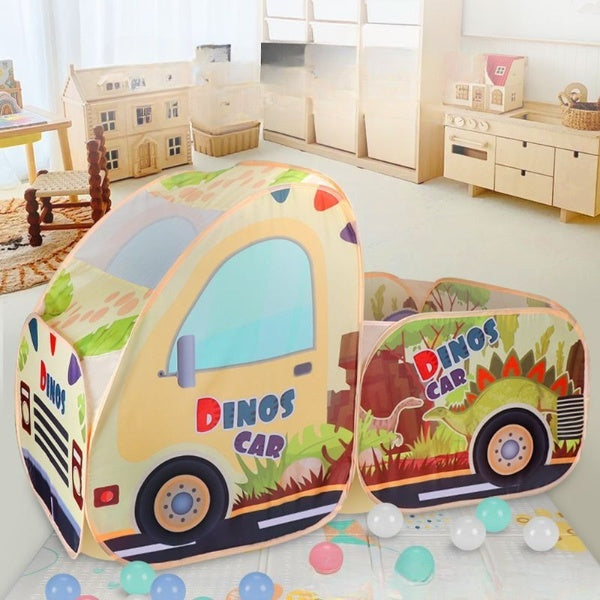Dinosaur Printed Indoor Car Tent House
