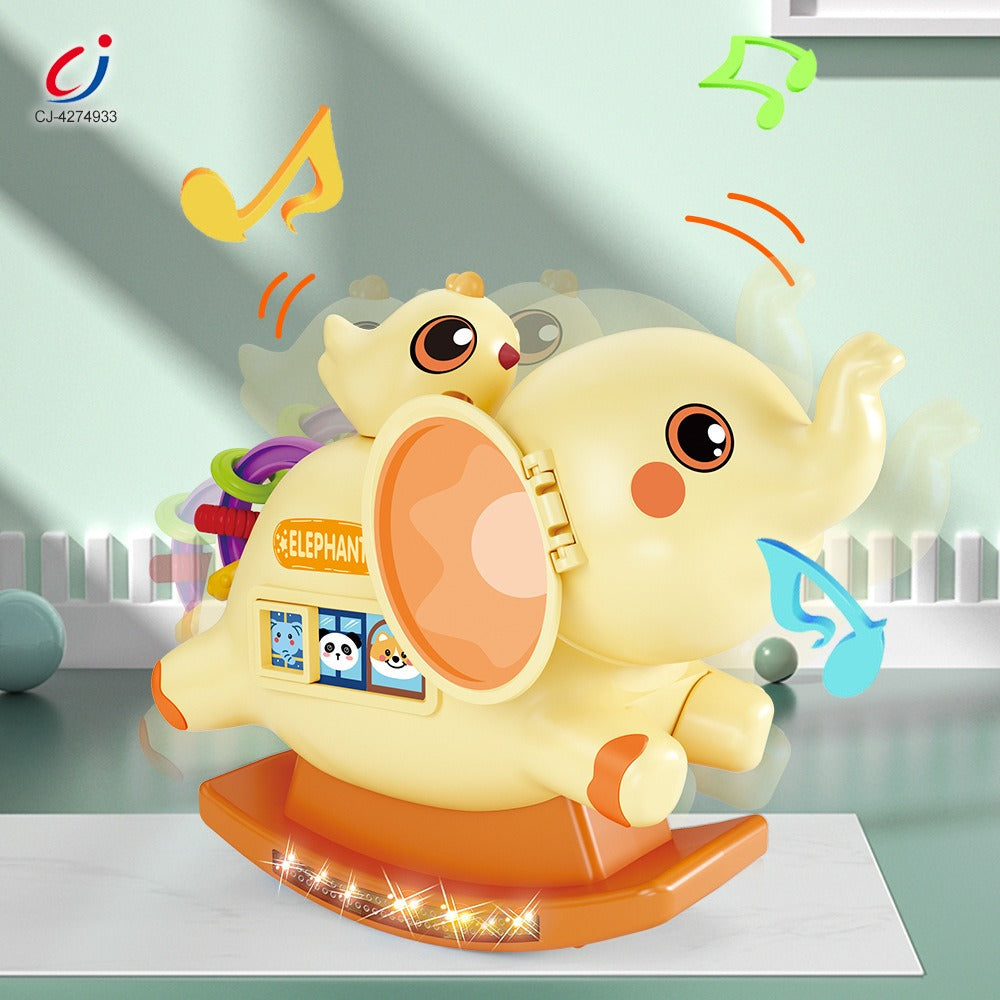 Musical & Lighting Rocking Elephant Toy