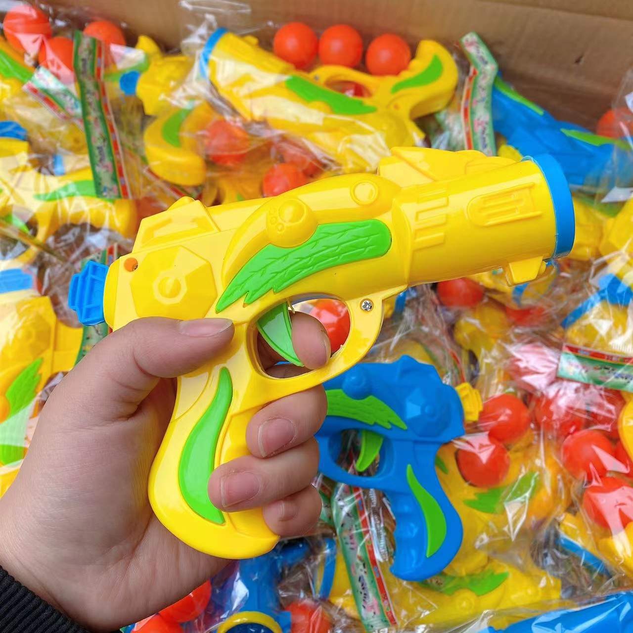 Pack of 2 - Plastic Ball Shot Gun Toy