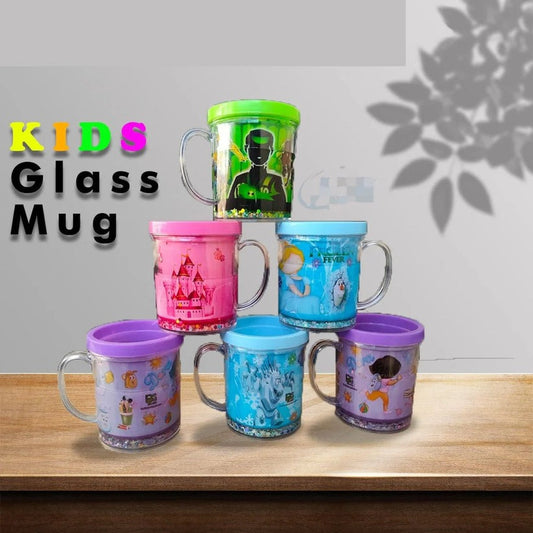 Kids Glitter Mug (Random Character)