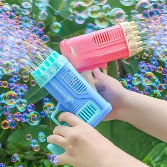 32 Holes Electric Bubble Gun Machine