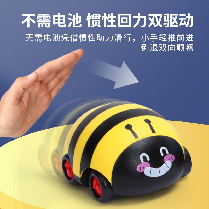Pullback Fraction Animal Car Toy