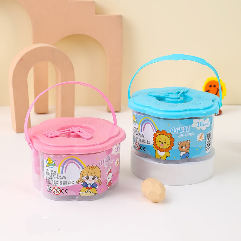 18 Colors Kids Puzzle Clay