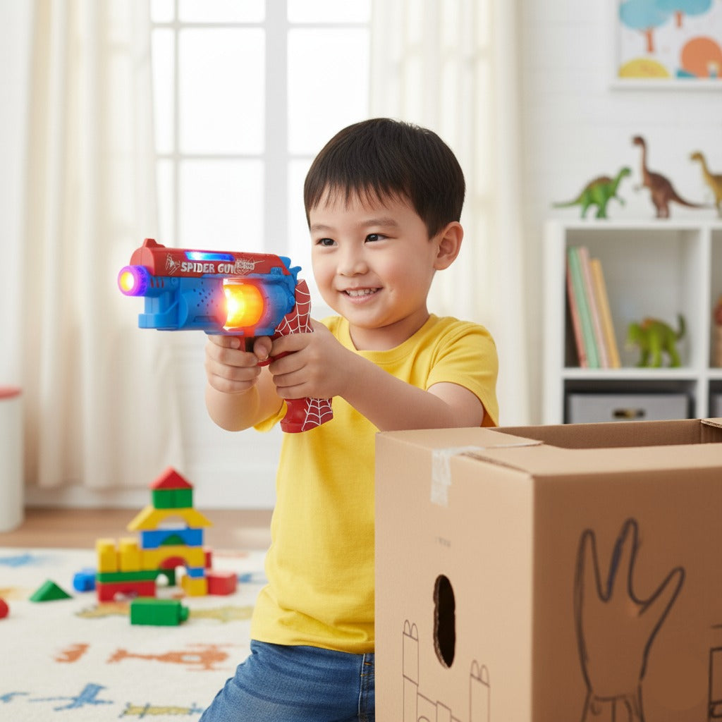 Super Hero Kids Music Gun